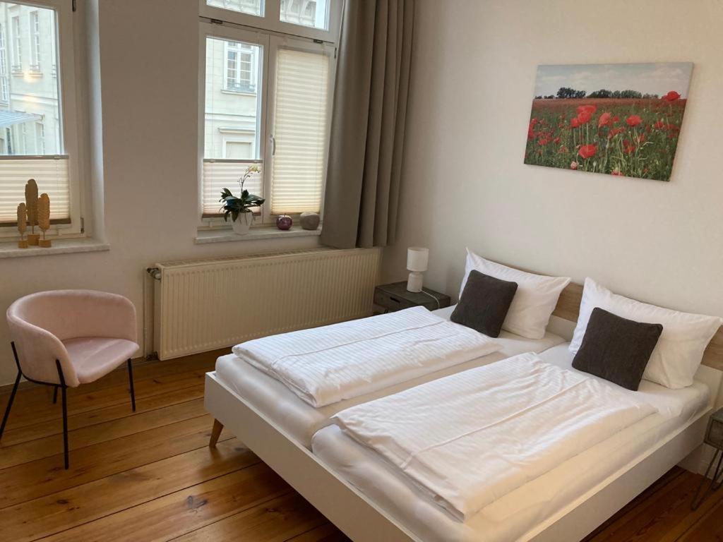 Das Bilderbuchcafe - Ferien - Apartment No 3 - Markt 7 哈弗尔贝格 外观 照片