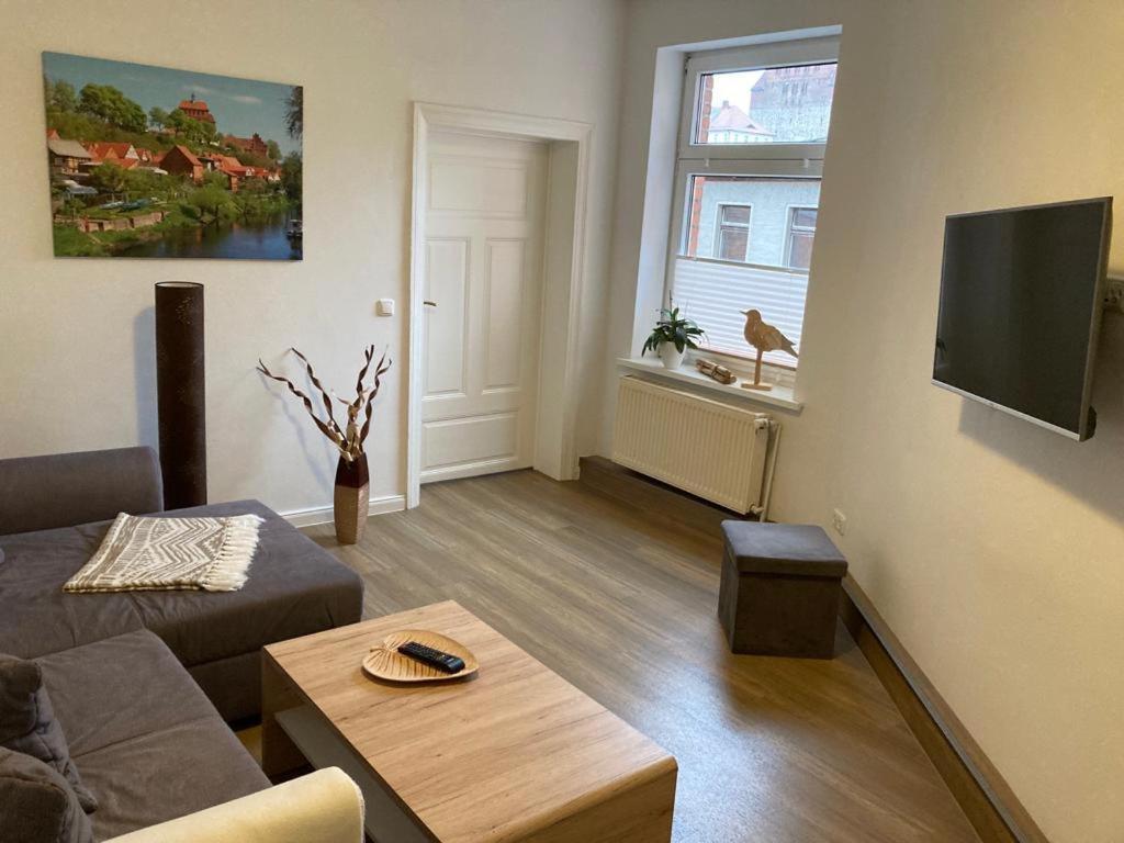 Das Bilderbuchcafe - Ferien - Apartment No 3 - Markt 7 哈弗尔贝格 外观 照片