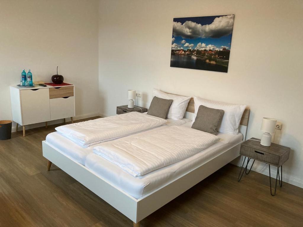 Das Bilderbuchcafe - Ferien - Apartment No 3 - Markt 7 哈弗尔贝格 外观 照片