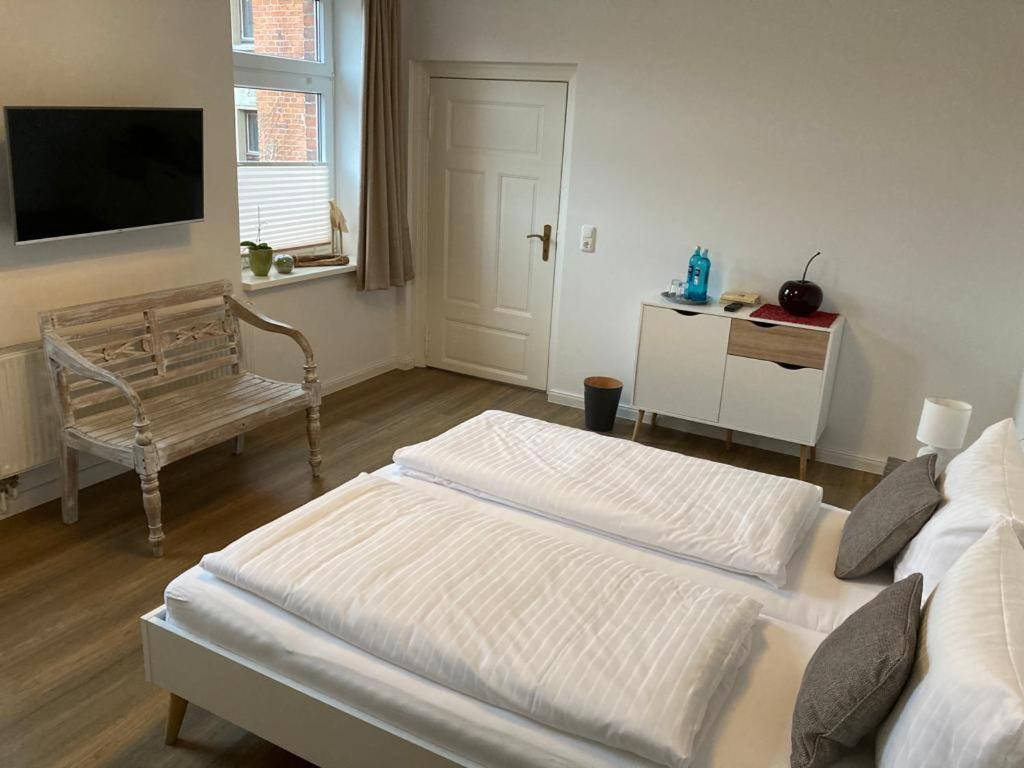 Das Bilderbuchcafe - Ferien - Apartment No 3 - Markt 7 哈弗尔贝格 外观 照片