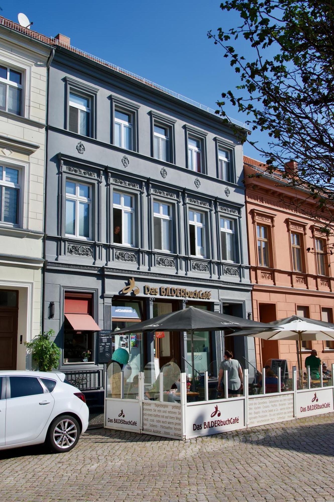 Das Bilderbuchcafe - Ferien - Apartment No 3 - Markt 7 哈弗尔贝格 外观 照片