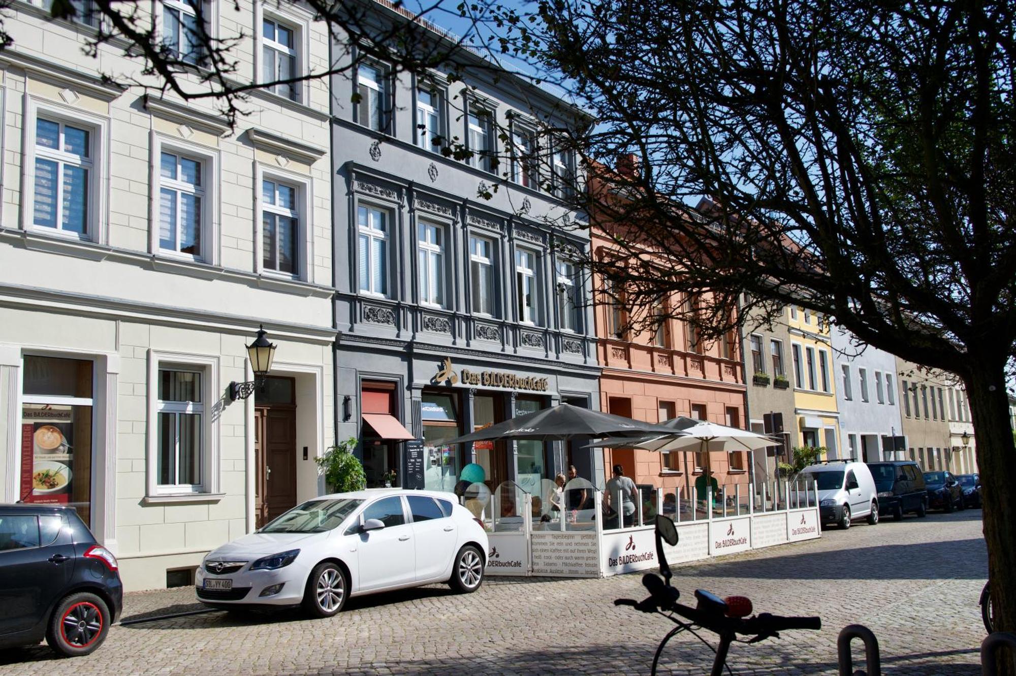 Das Bilderbuchcafe - Ferien - Apartment No 3 - Markt 7 哈弗尔贝格 外观 照片