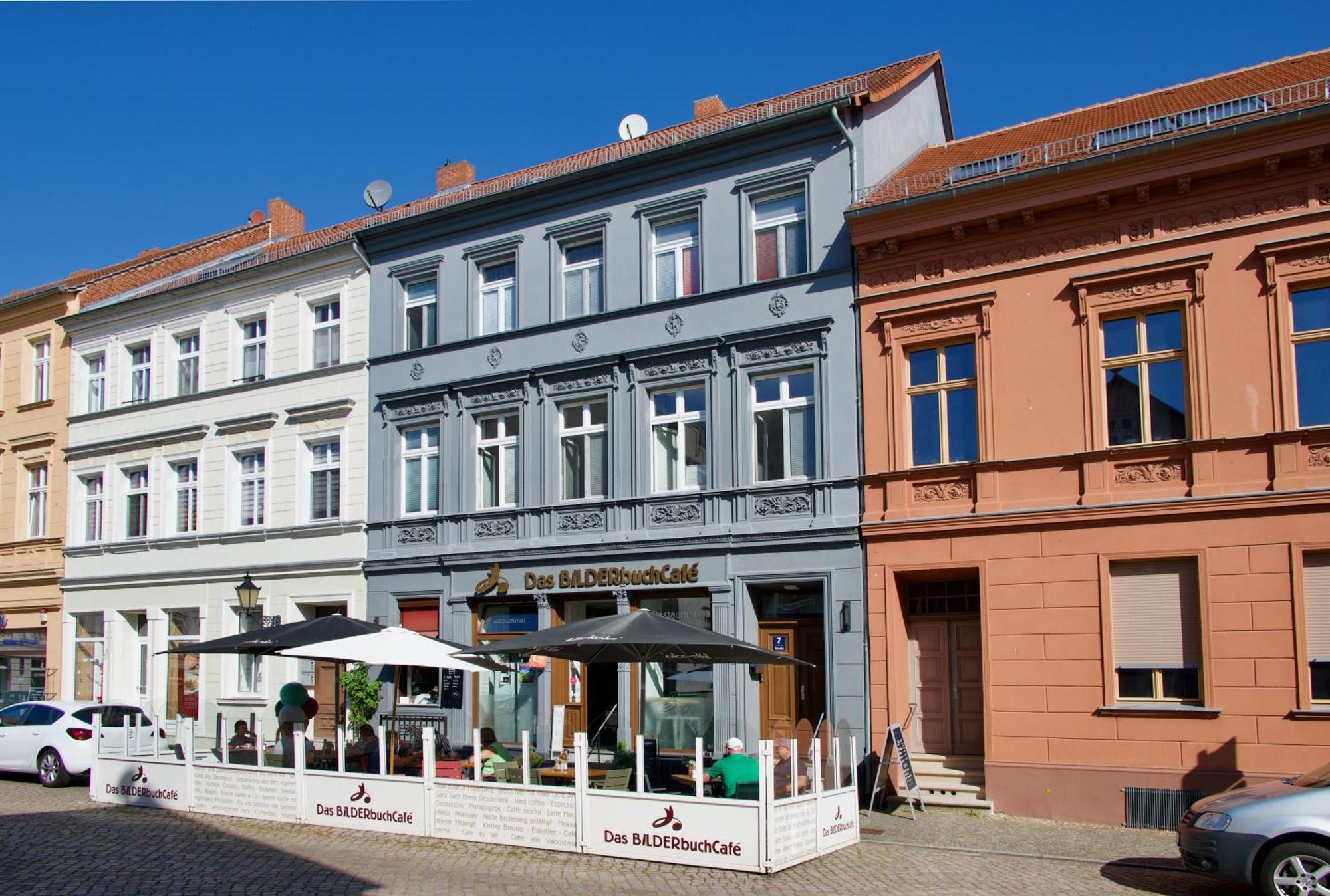 Das Bilderbuchcafe - Ferien - Apartment No 3 - Markt 7 哈弗尔贝格 外观 照片
