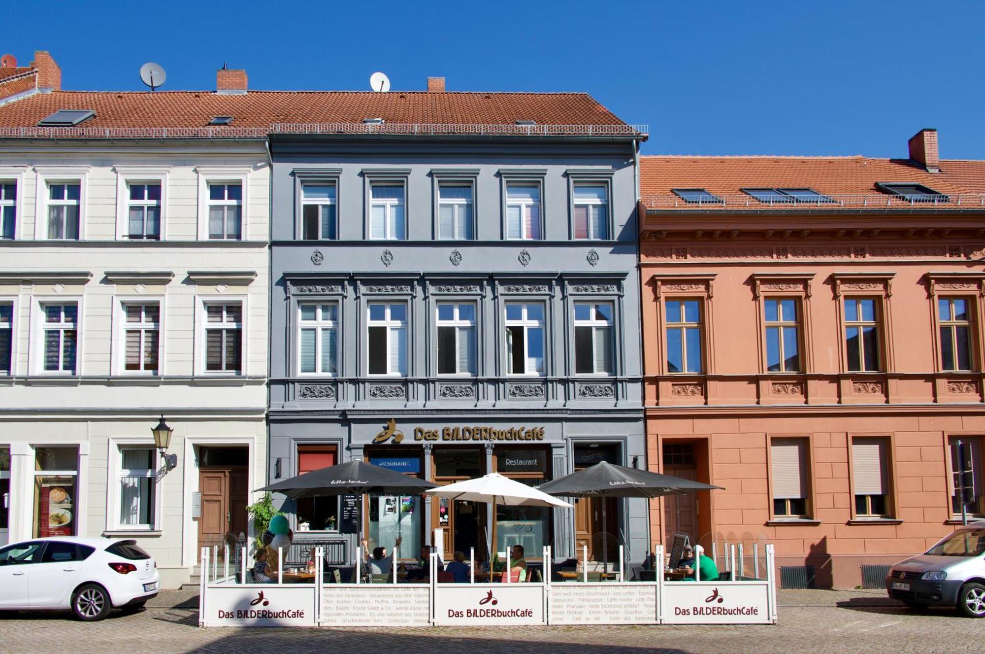 Das Bilderbuchcafe - Ferien - Apartment No 3 - Markt 7 哈弗尔贝格 外观 照片